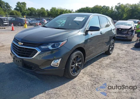 2020 Chevrolet Equinox Fwd Lt 1.5L Turbo z USA, uszkodzony, nr VIN 2GNAXKEV0L6136311